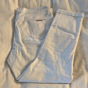 Hudson Jeans Women's White Skinny Jeans